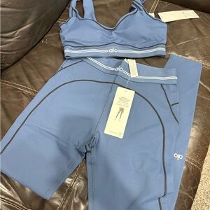 ALO Yoga Blue Jumpsuit